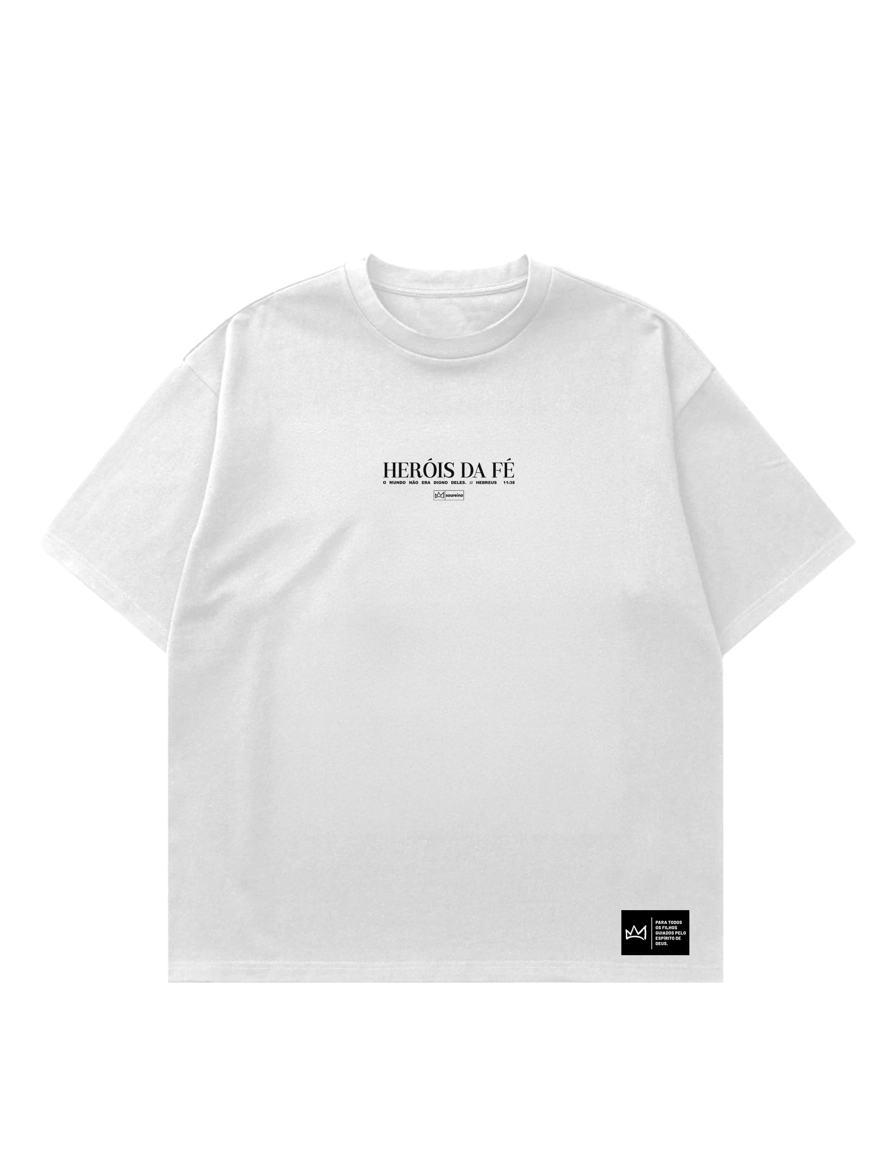 HERÓIS DA FÉ - OVERSIZED - hover